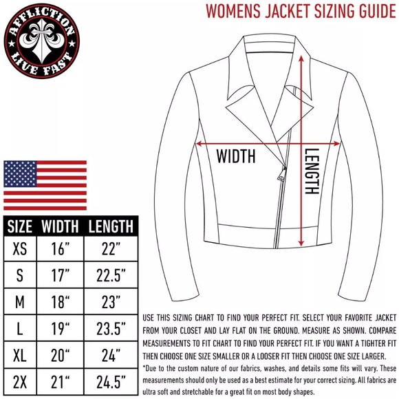 AFFLICTION Leather TRUE DESTINY WOMEN'S JACKET Bla - Picture 5 of 12